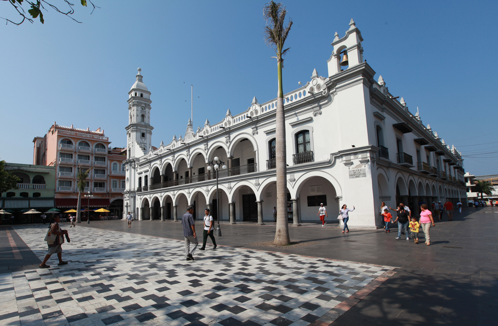 Le Palacio Municipal sur le zocalo - Veracruz
