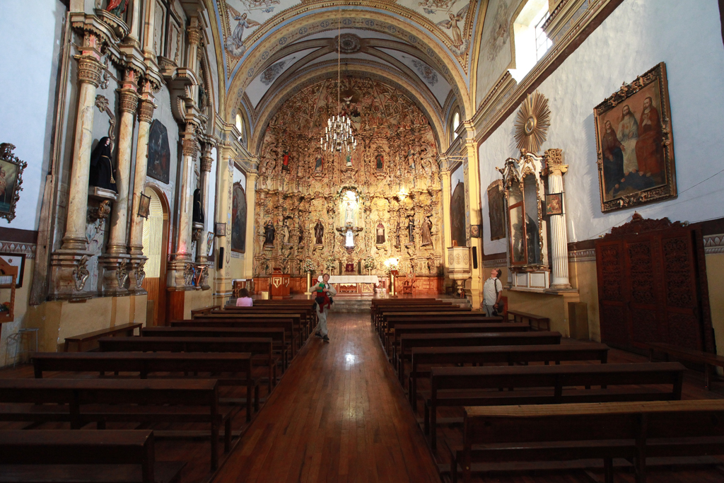 Intérieur de l’église du couvent franciscain de San Luis - Xalapa