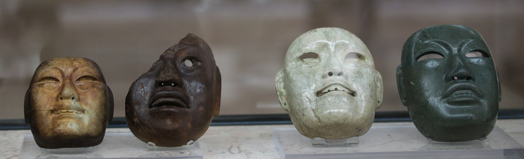 Les Olmèques excellaient dans la fabrication de masques en pierre - Xalapa