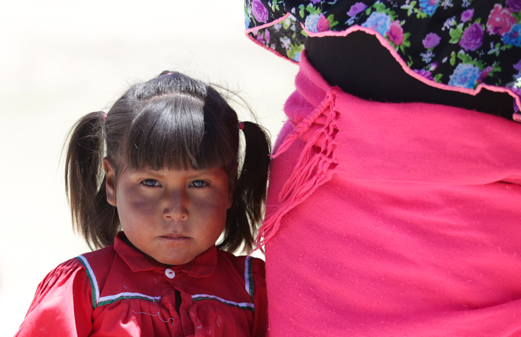 Fillette Tarahumara - Barrancas del Cobre et Creel