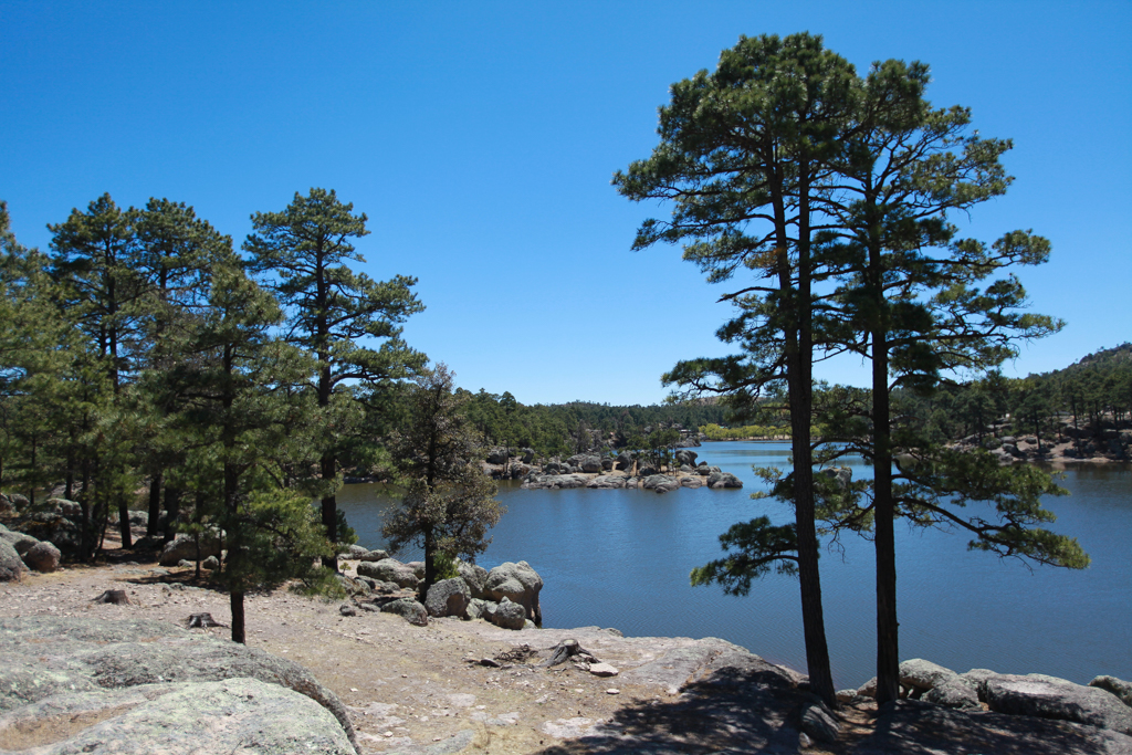 Le lac Arareko - Barrancas del Cobre et Creel