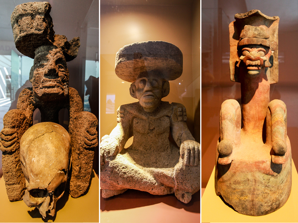 Céramiques et sculptures en pierre de l’époque Olmèque - Cantona