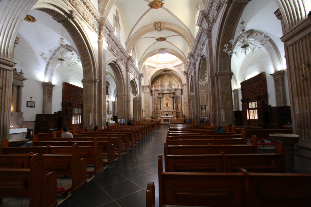Intérieur de la cathédrale de Chihuahua - Basaseachic et Chihuahua