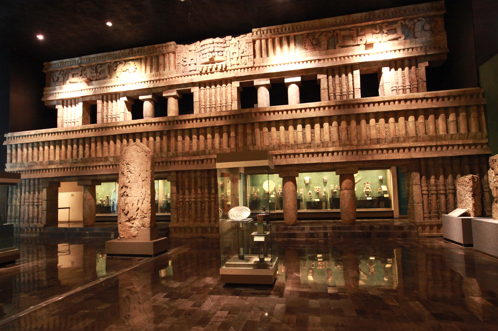 Salle Maya, réplique du palais de Sayal - Mexico