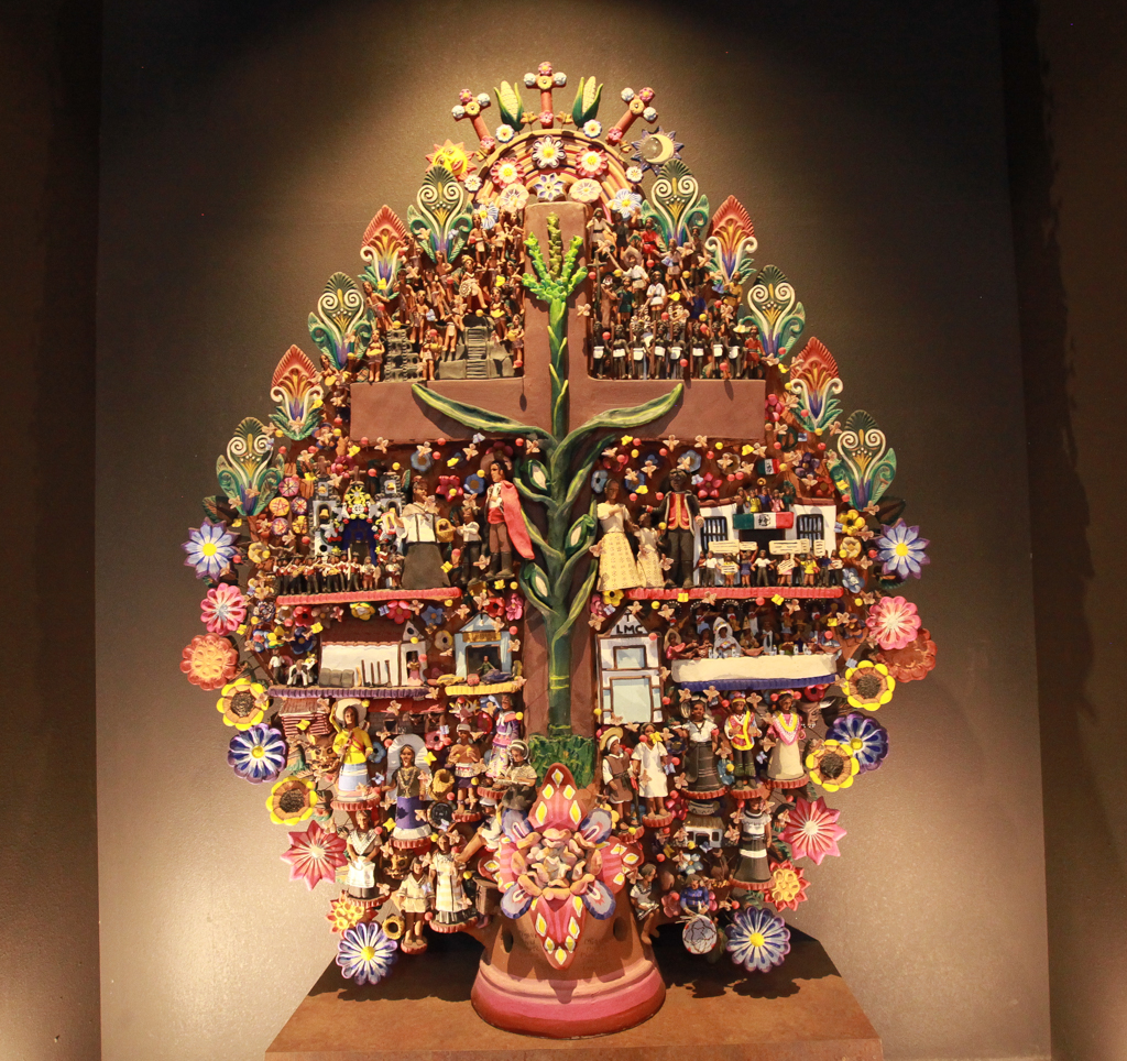 Un arbre de vie, symbole du syncrétisme qui anime la société mexicaine - Mexico