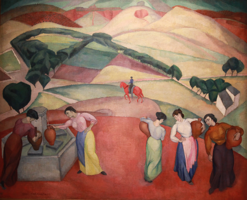 Peinture de Diego Rivera - Sud de Mexico
