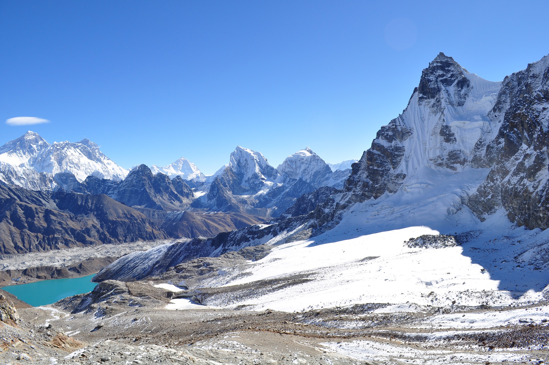 La vue par beau temps (photo de Séverine Berthet) - Le Renjo