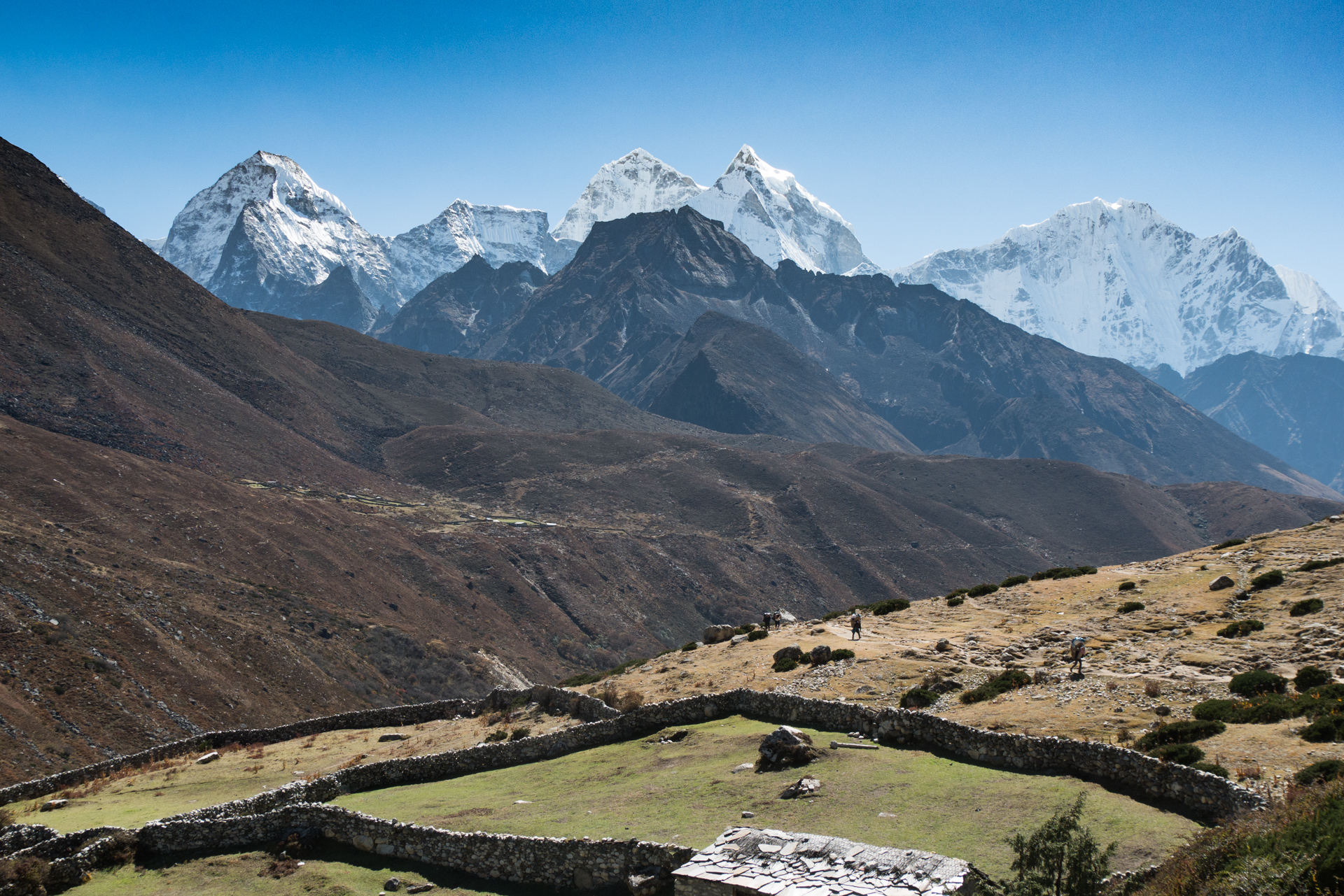 Patûrages - De Tengboche à Dingboche