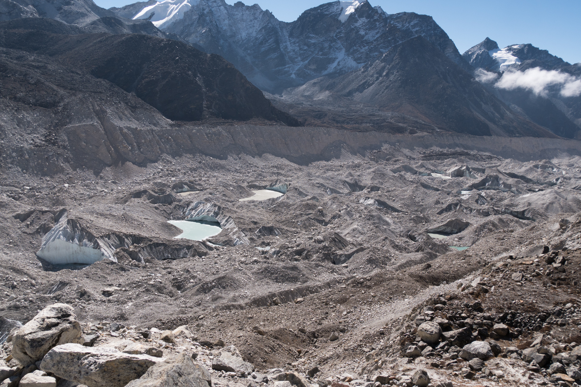 J'adore les moraines... - Lobuche, Kala Patthar, Gorak Chep