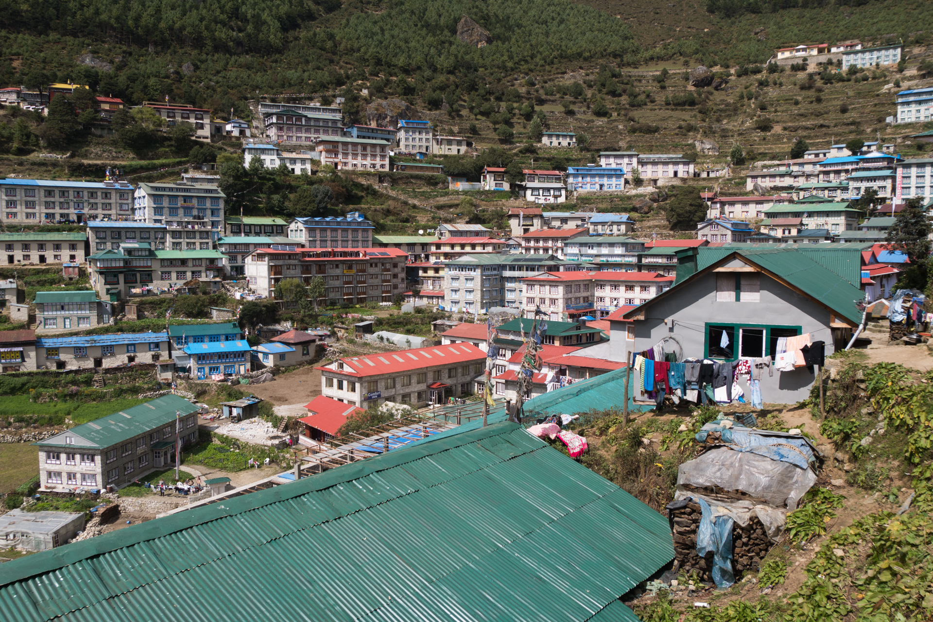 Namche Bazar - De Phakding à Namche Bazar