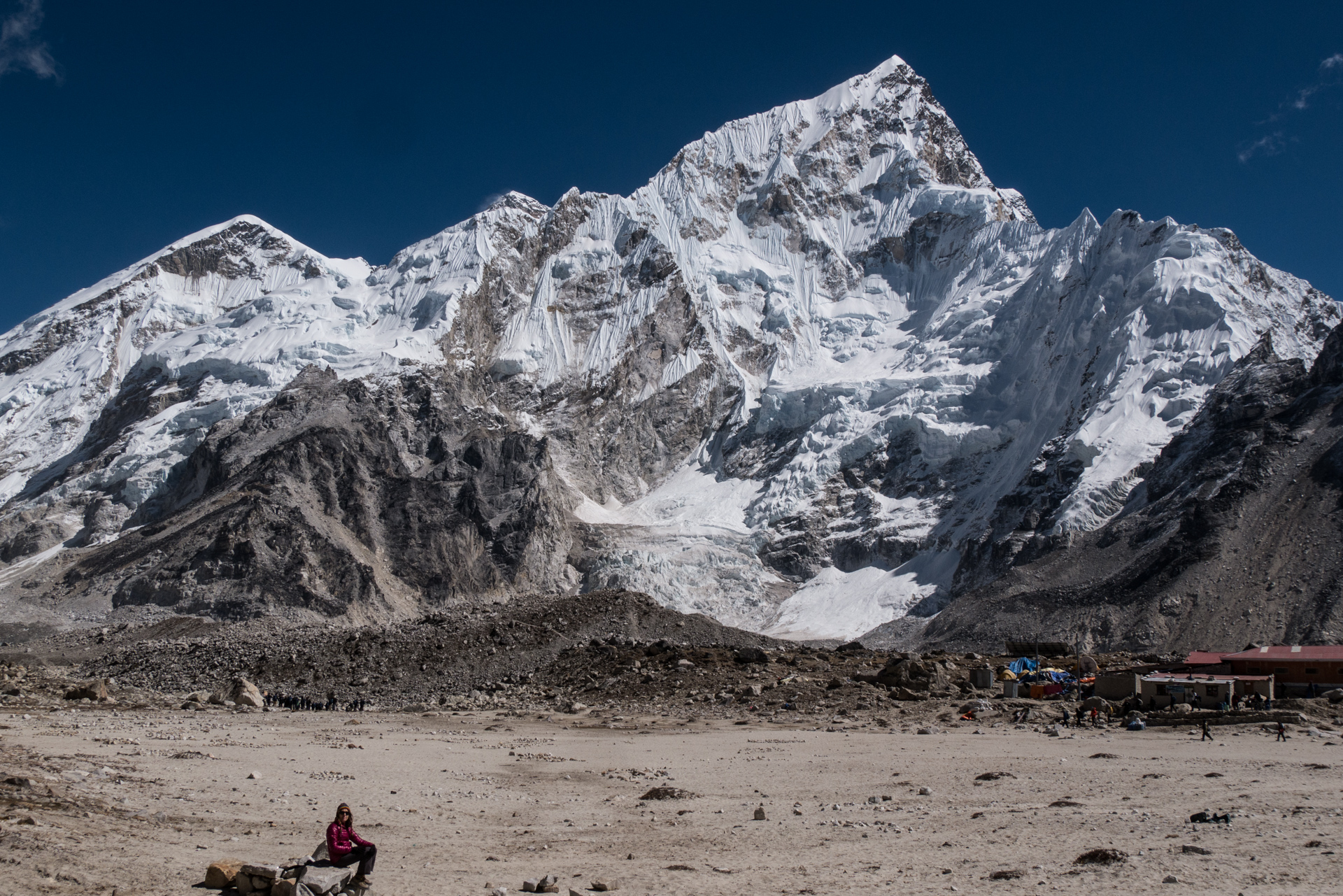 Le Nupse domine Gorak Chep - Lobuche, Kala Patthar, Gorak Chep