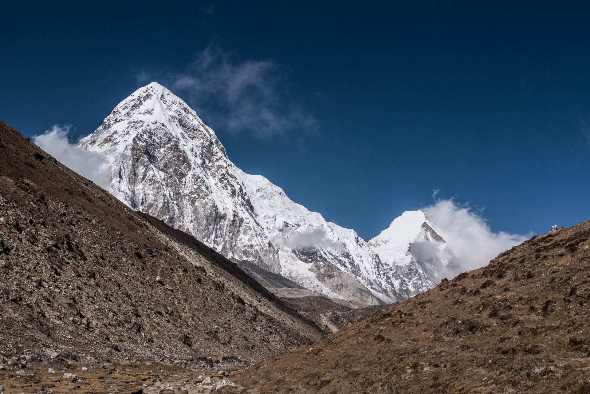 Retour sur Lobuche - Camp de base de l’Everest  A/R, retour à Lobuche