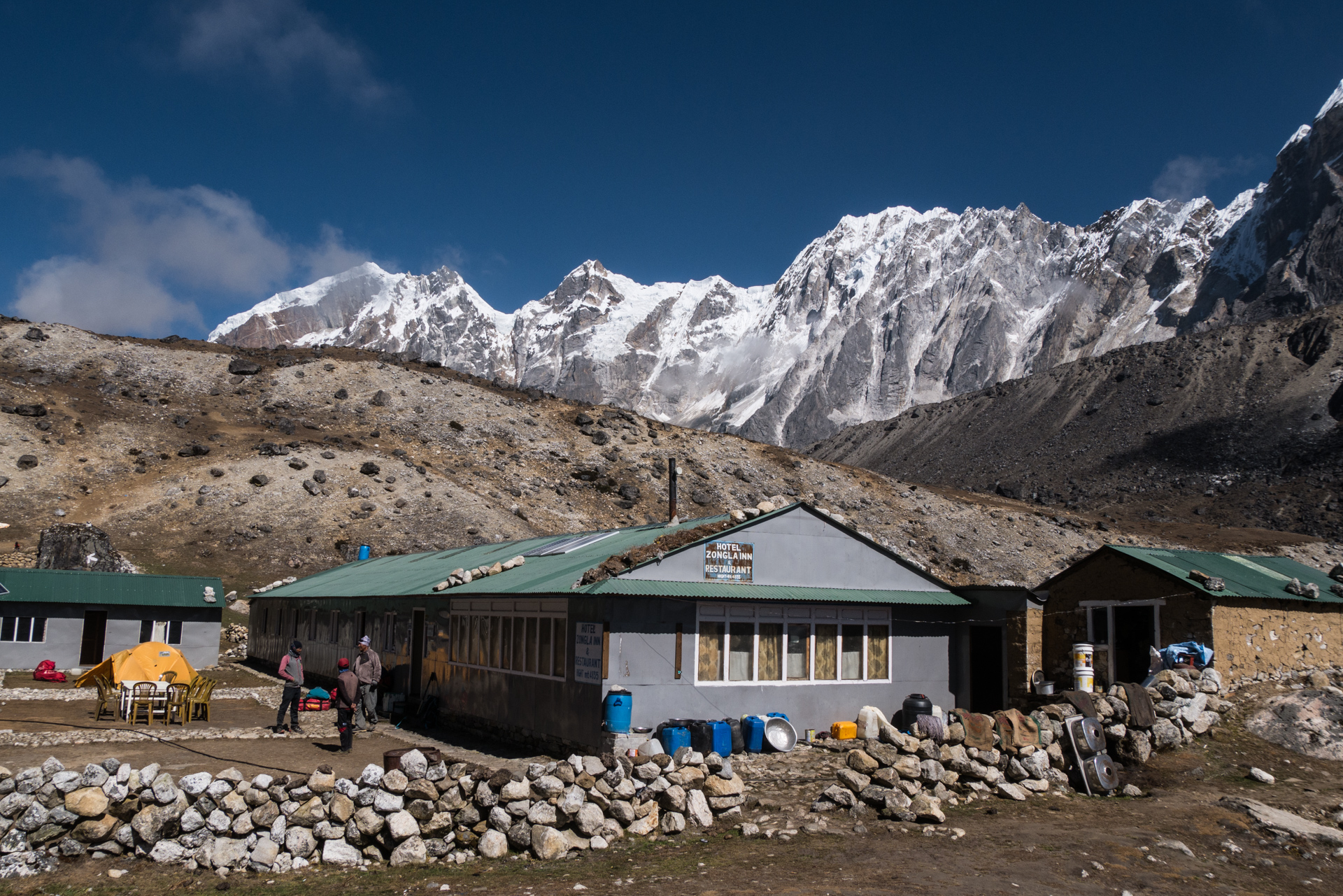 Dzongla - De Lobuche à Dzonglha
