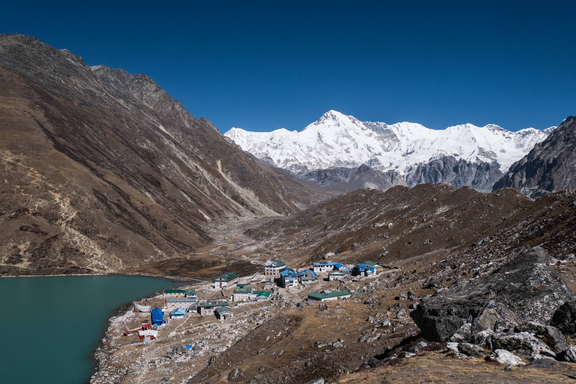 Gokyo et le Cho Oyu - Le Gokyo Ri