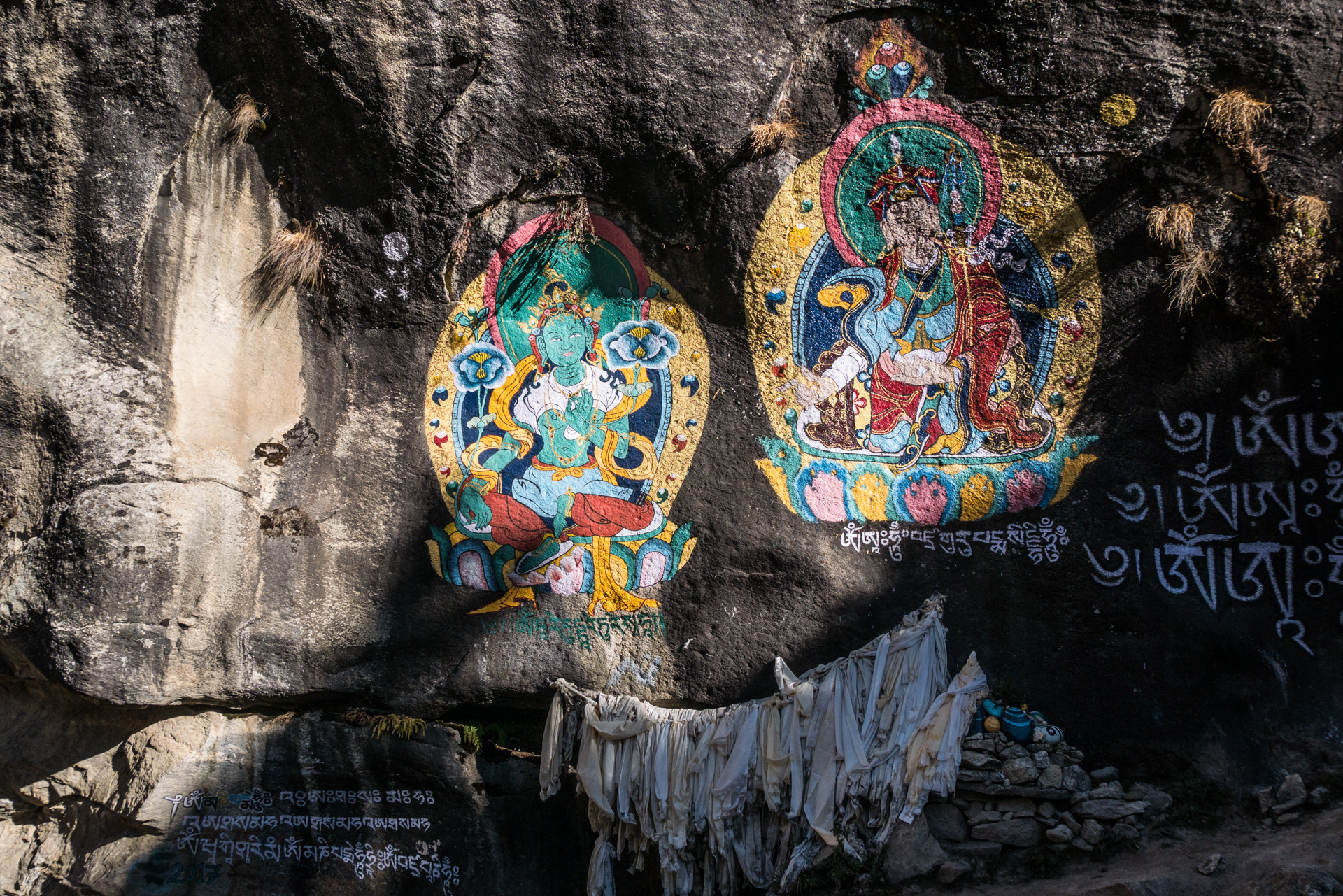 Peintures murales - De Thame à Lukla