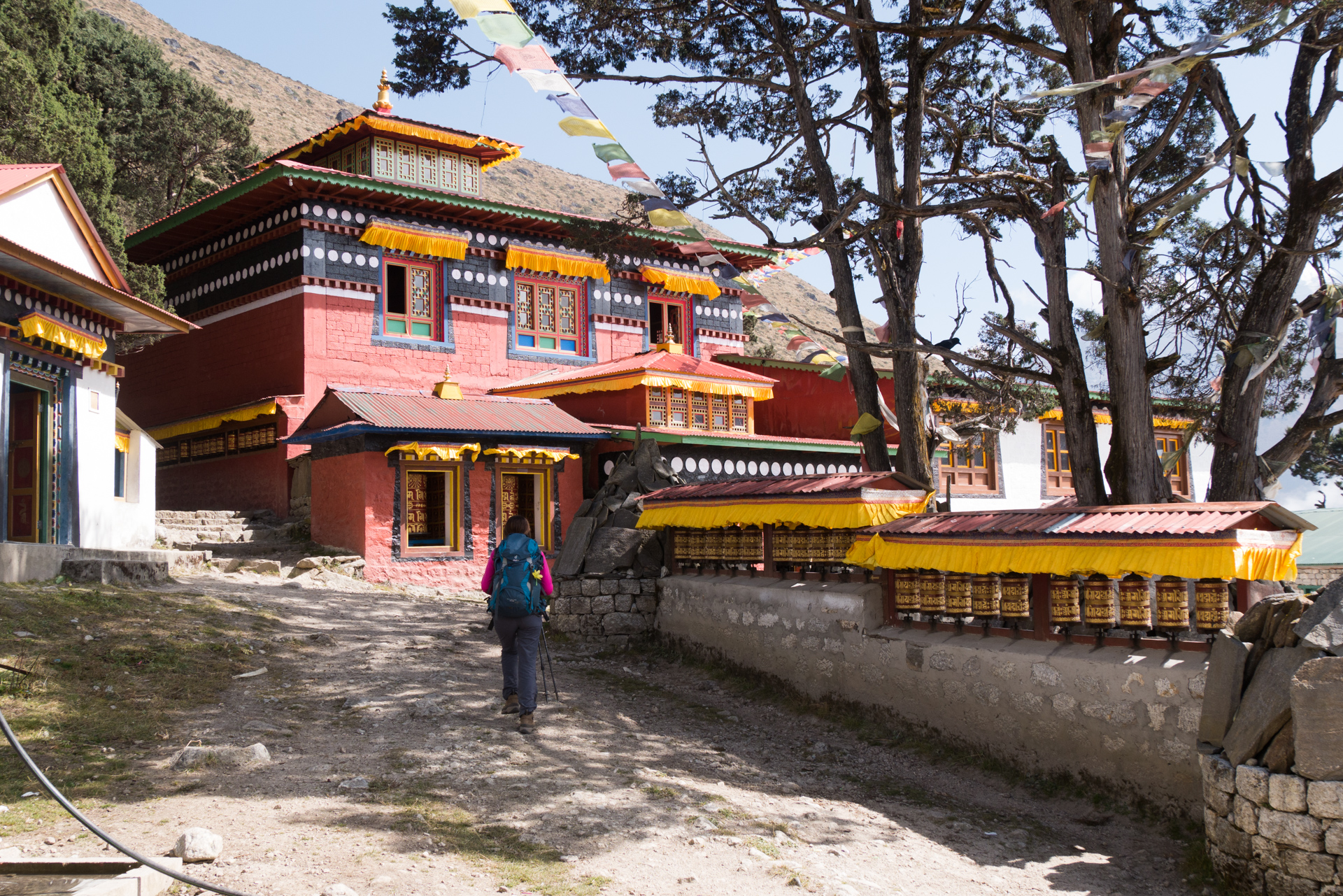 Monastère de Kumjung - Kumjung, Kunde retour Namche