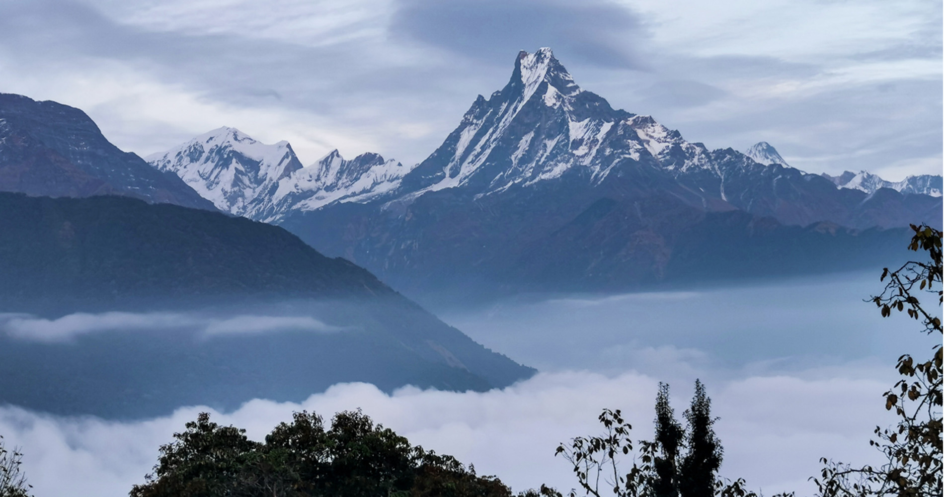 Machhapuchare depuis Tadapani 