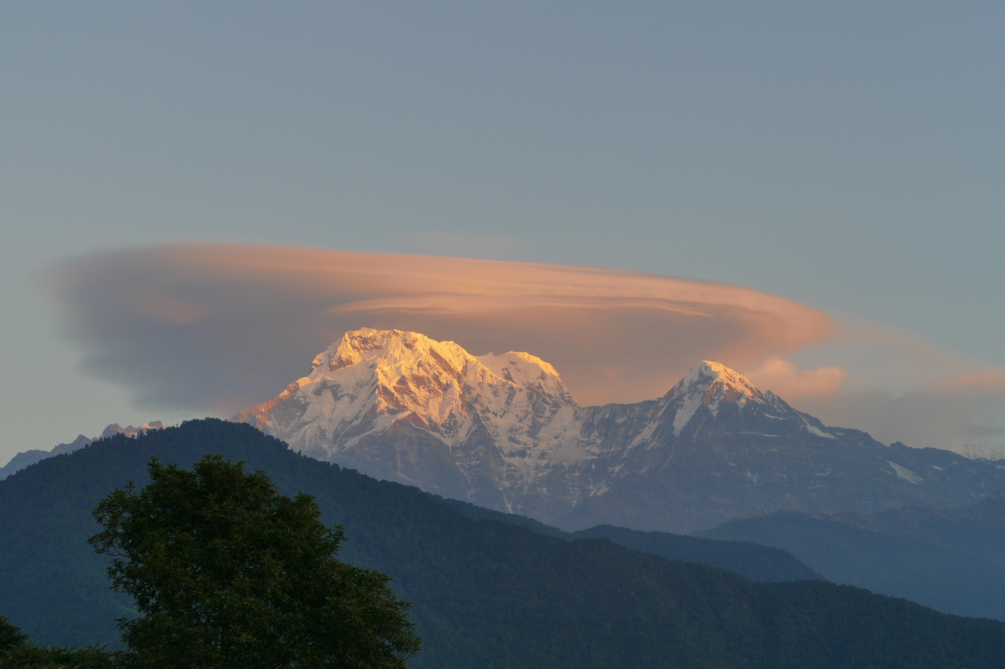 levez soleil Trek Nepal Tirawa annapurna sud