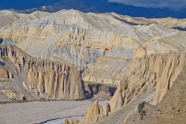 Descente sur la Dheychang Kola