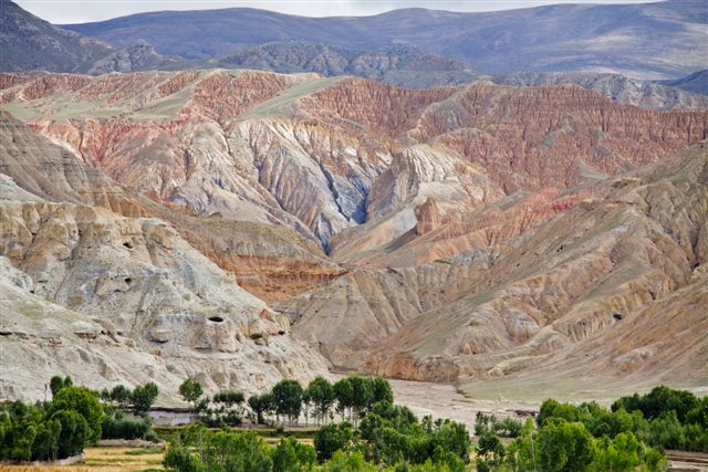 Paysage en direction de Garphu