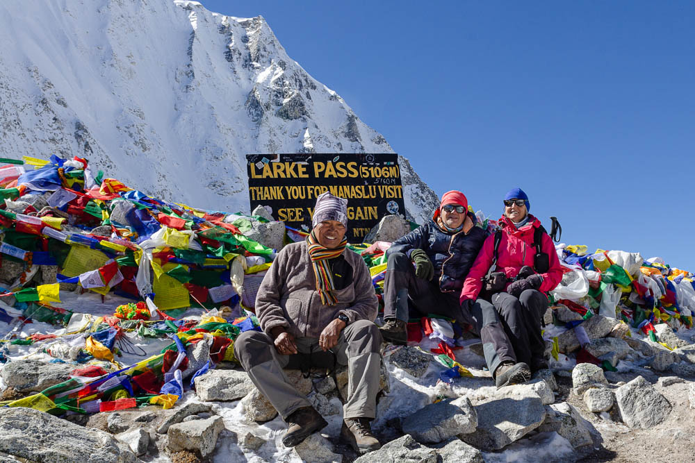 Le Larke pass manaslu
