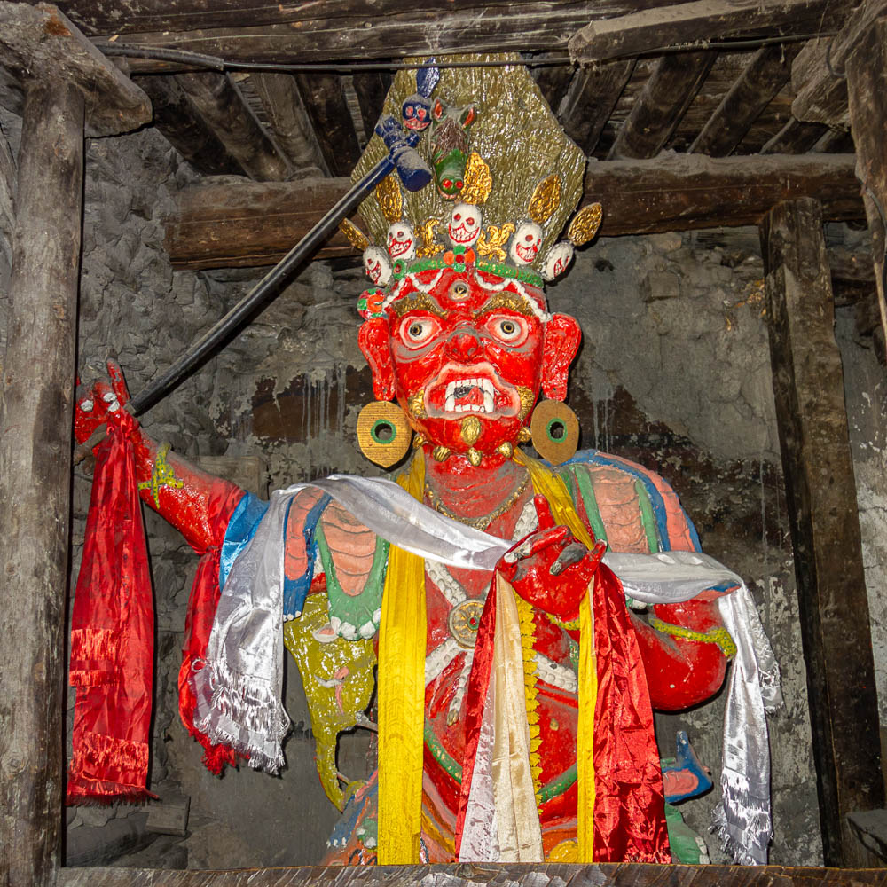 Pas vraiment rassurant - De Ngawal à Manang