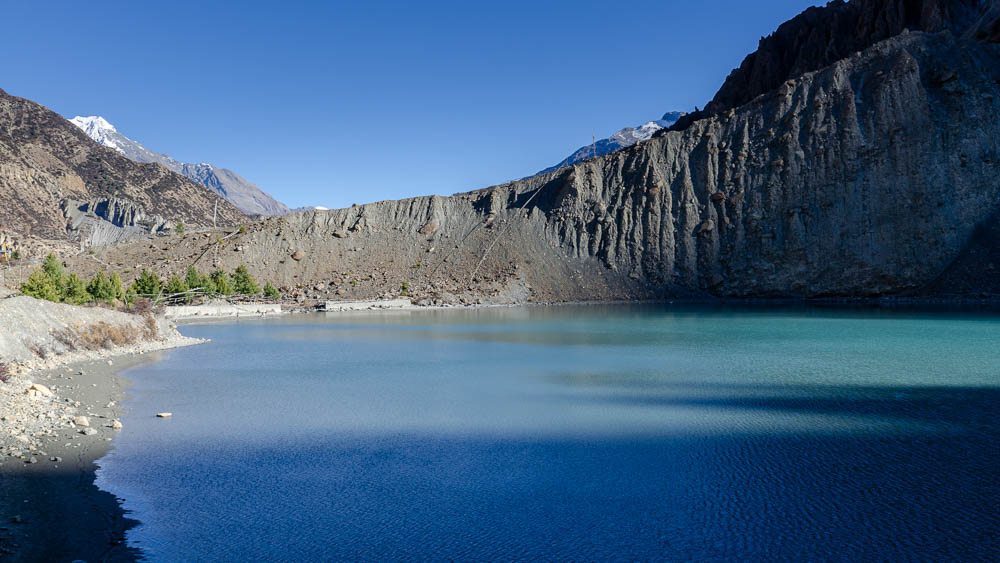 Lac glaciaire de Gangnapurna - De Ngawal à Manang