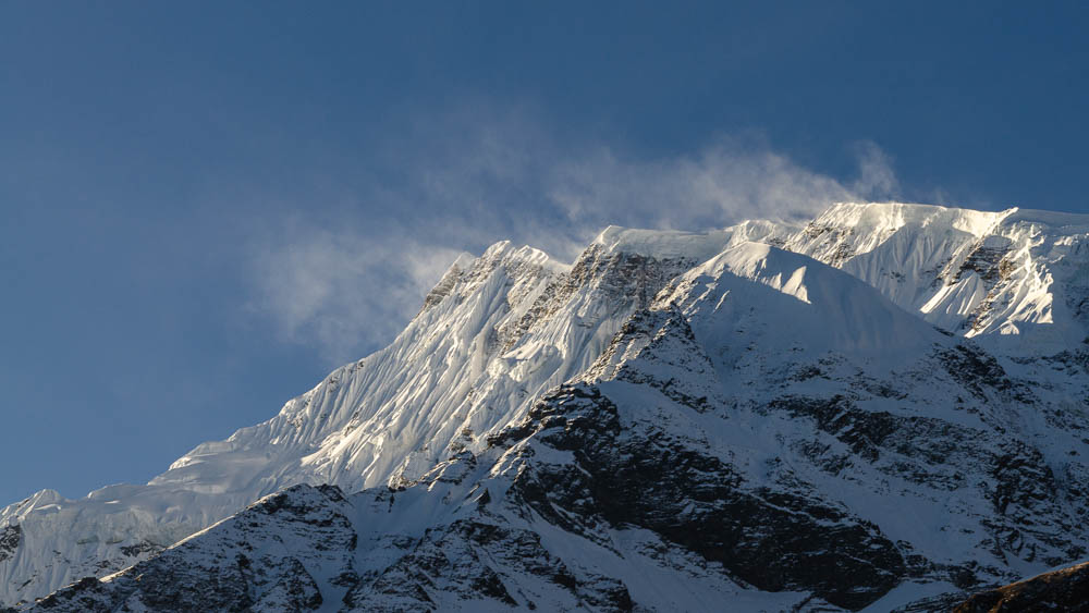 La montagne fume - De Manang à Thorong Phedi par Kanghsar