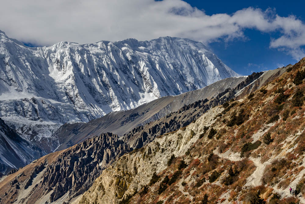 La face nord - De Manang à Thorong Phedi par Kanghsar