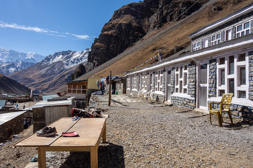 Thorong Phedi - De Manang à Thorong Phedi par Kanghsar