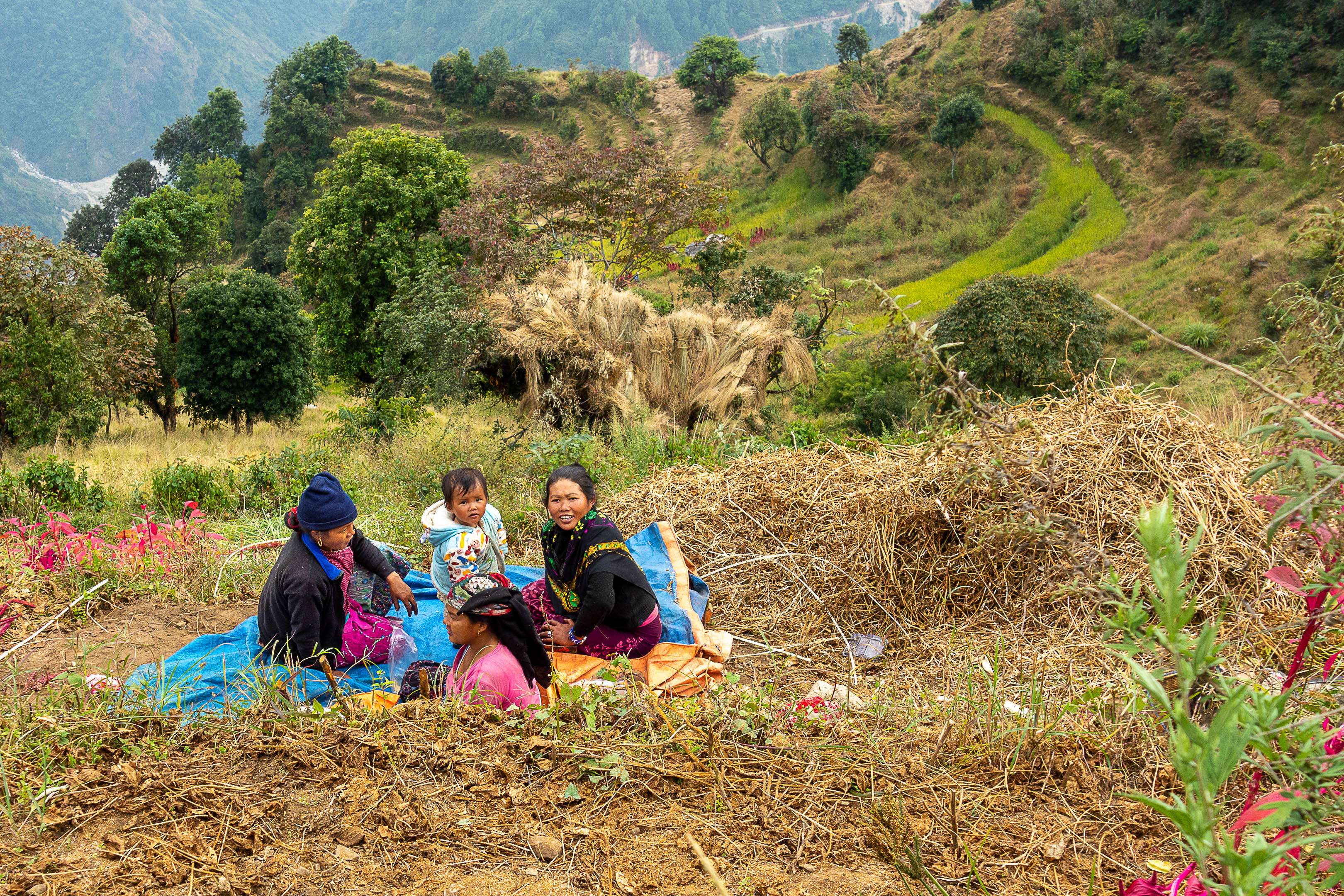 De Barpak à Khorlabesi en passant par Laprak