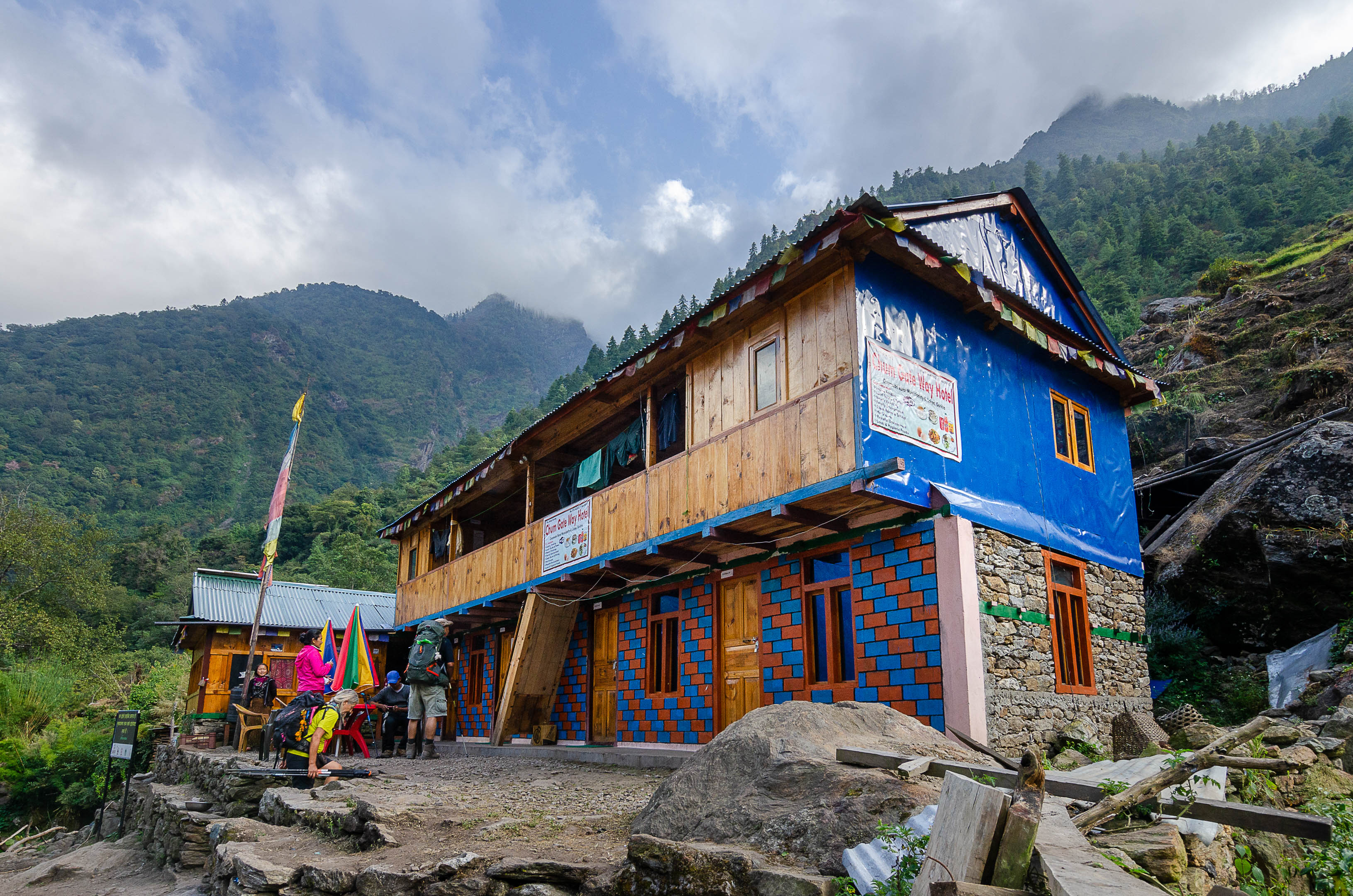 Notre lodge à Lokpa - De Khorlabesi à Lokpa en passant par Jagat