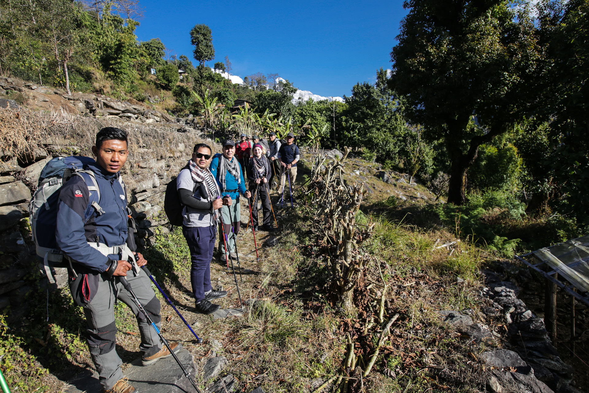 Entre Birethanti et Gandrung