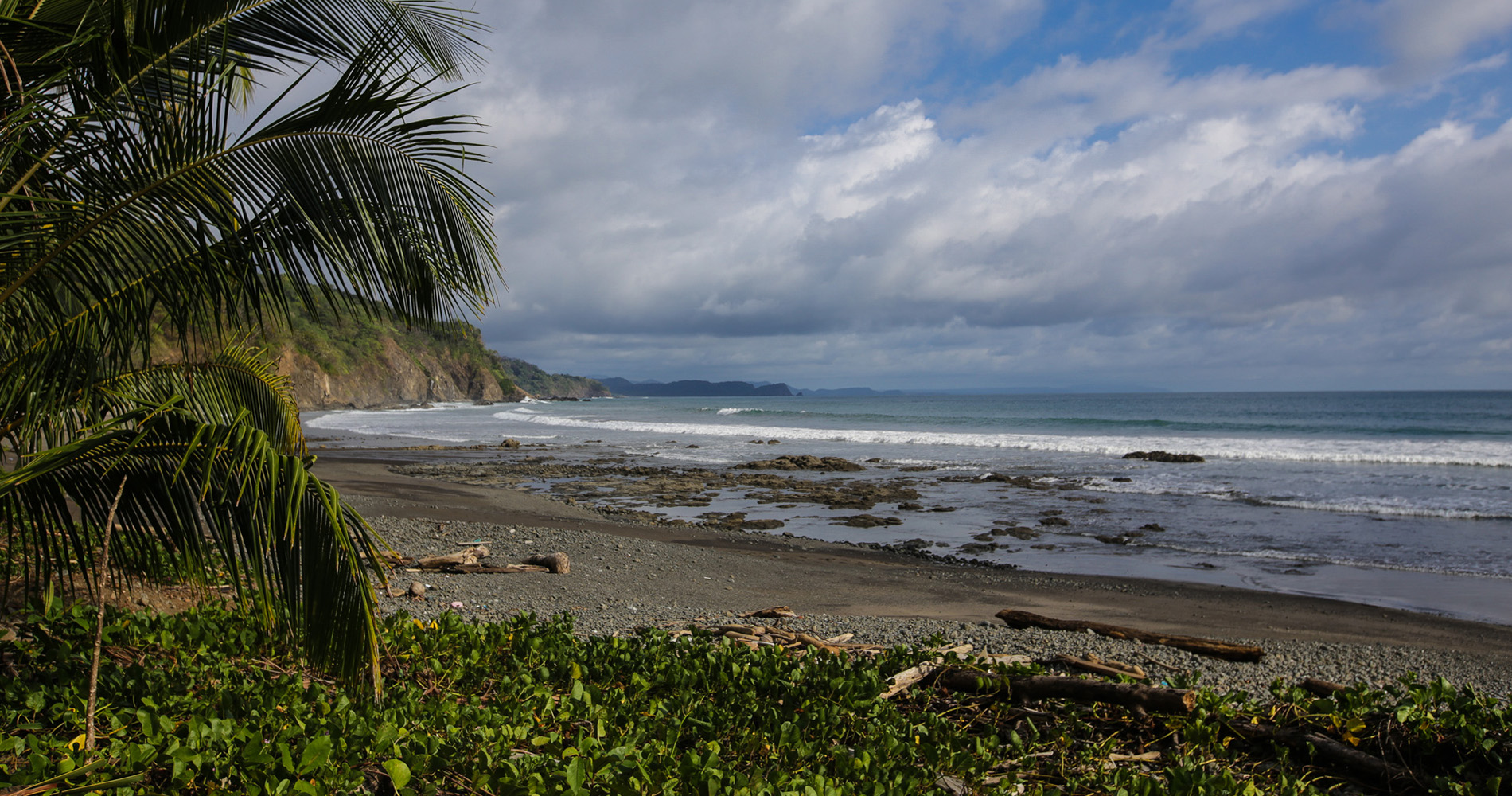 Sur la plage de Punta Islita