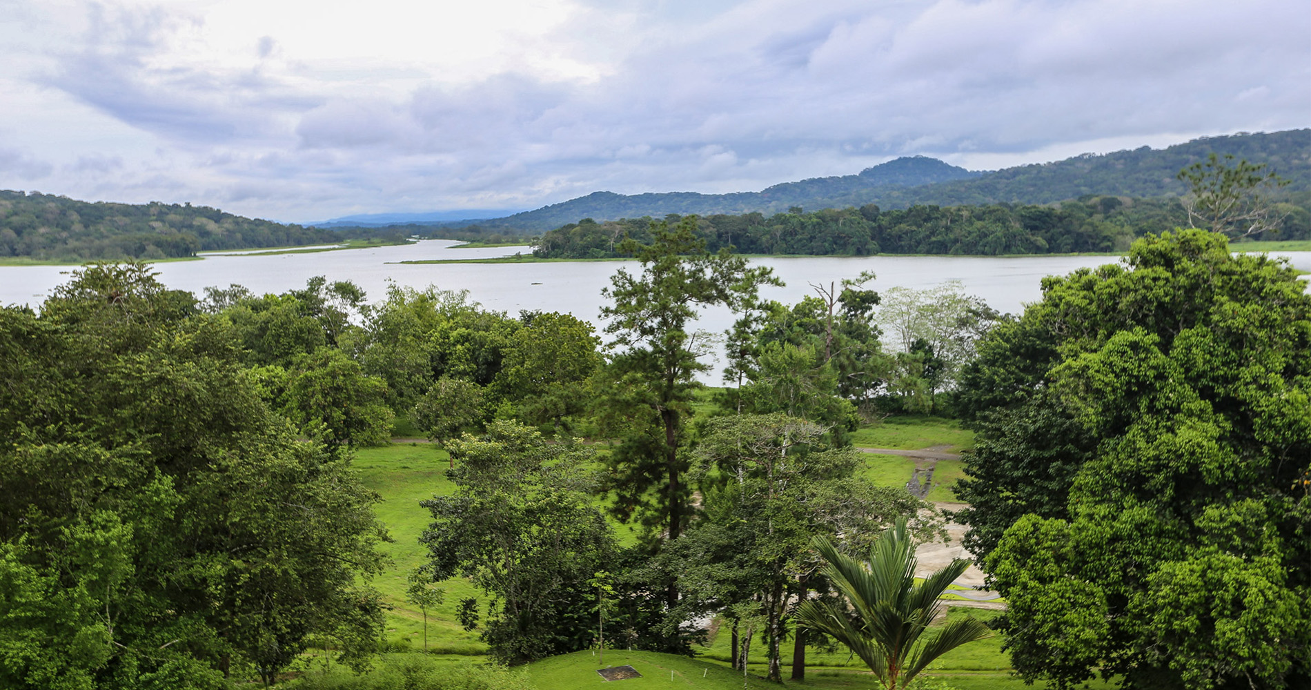 Le fleuve Chagres qui alimente le lac Gatun