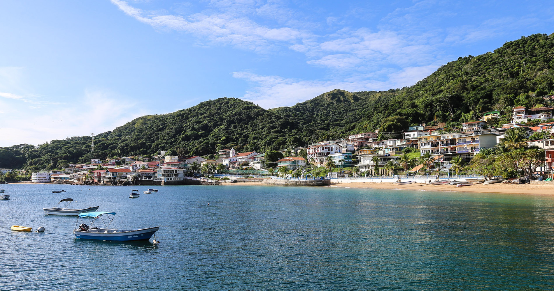 Arrivée à Taboga