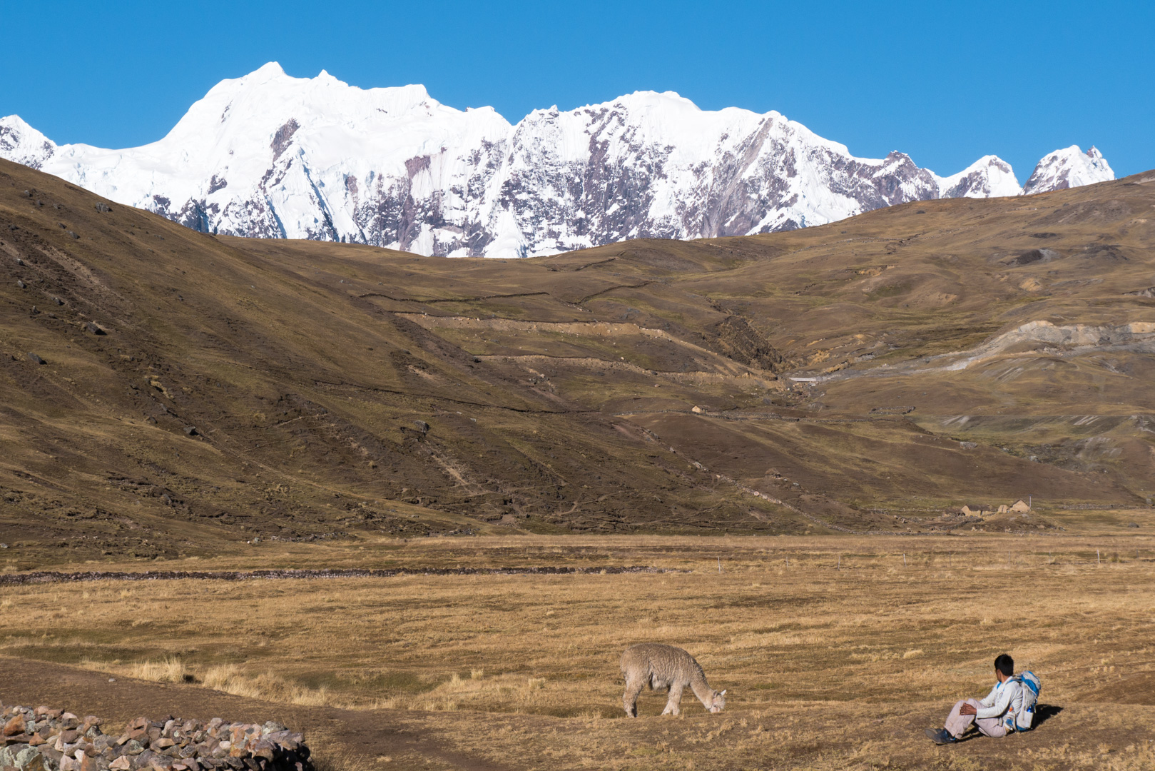On se rapproche de l'Ausangate - De Cusco à Tinki, trek > Upis