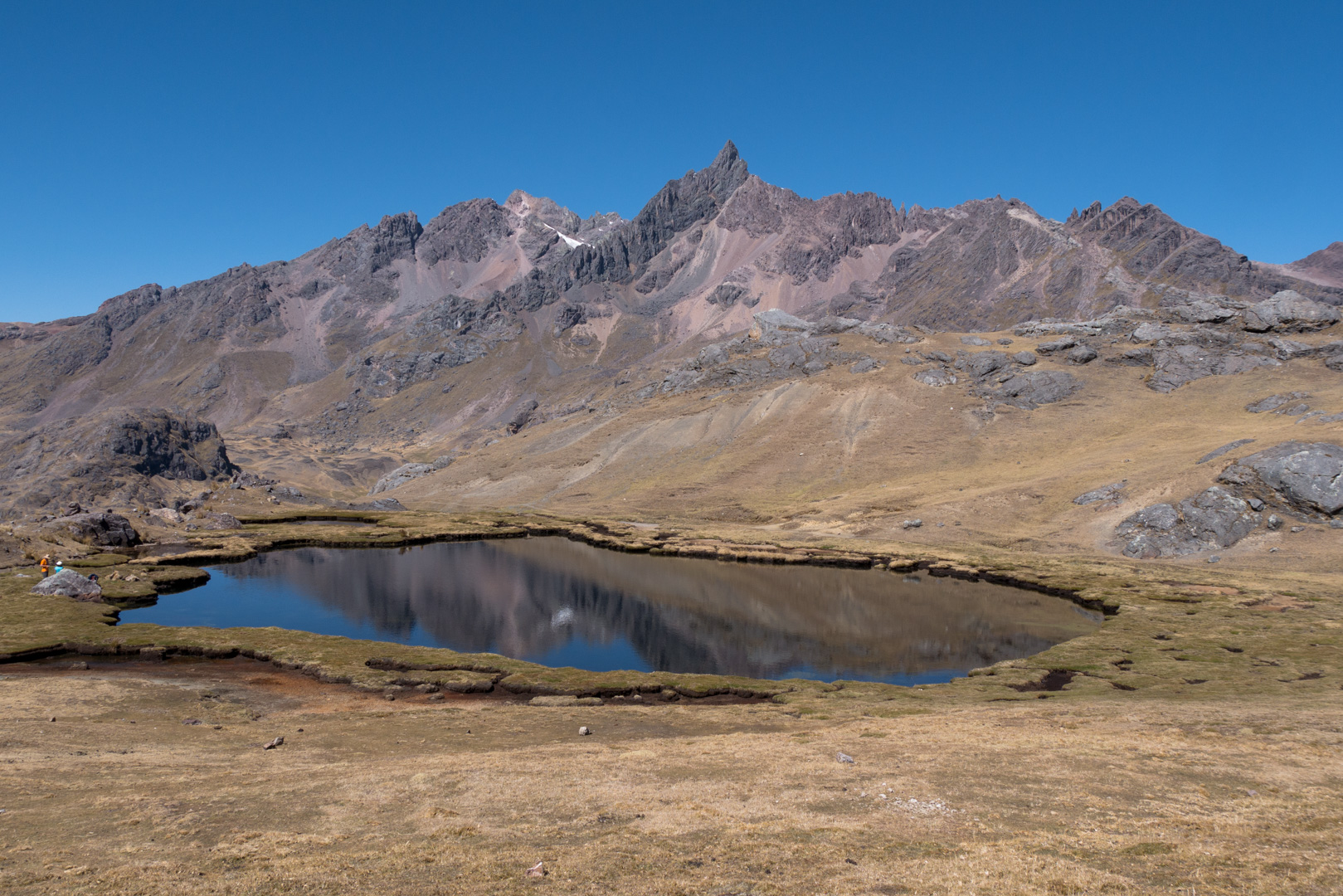 La Laguna Negra - Trek > Col Arapa > Col Apacheta > Lagune Jatun Ausangatecocha