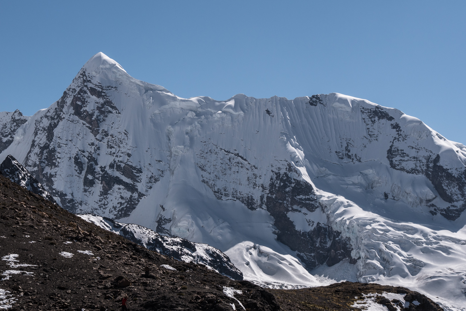 Vue sur les glaciers - Trek > Col Alto Palomani > Vallée Jampa
