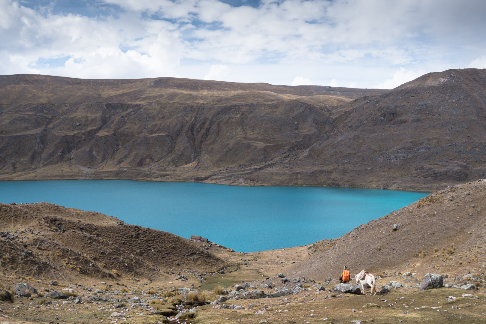 La lagune Sigrenacocha - De Pacchanta à la lagune Sigrenacocha