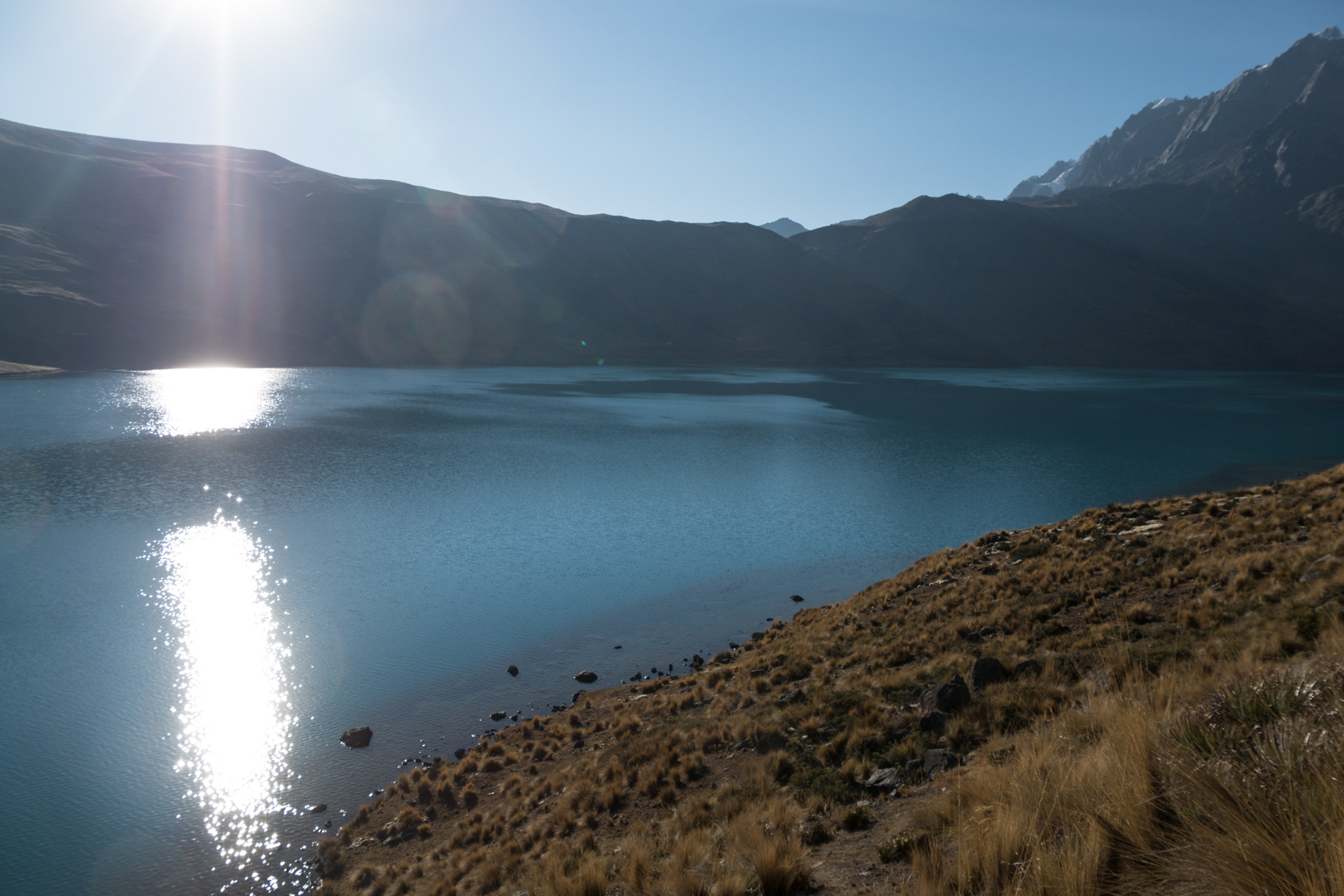 La lagune au lever de soleil - De la lagune à Mallma