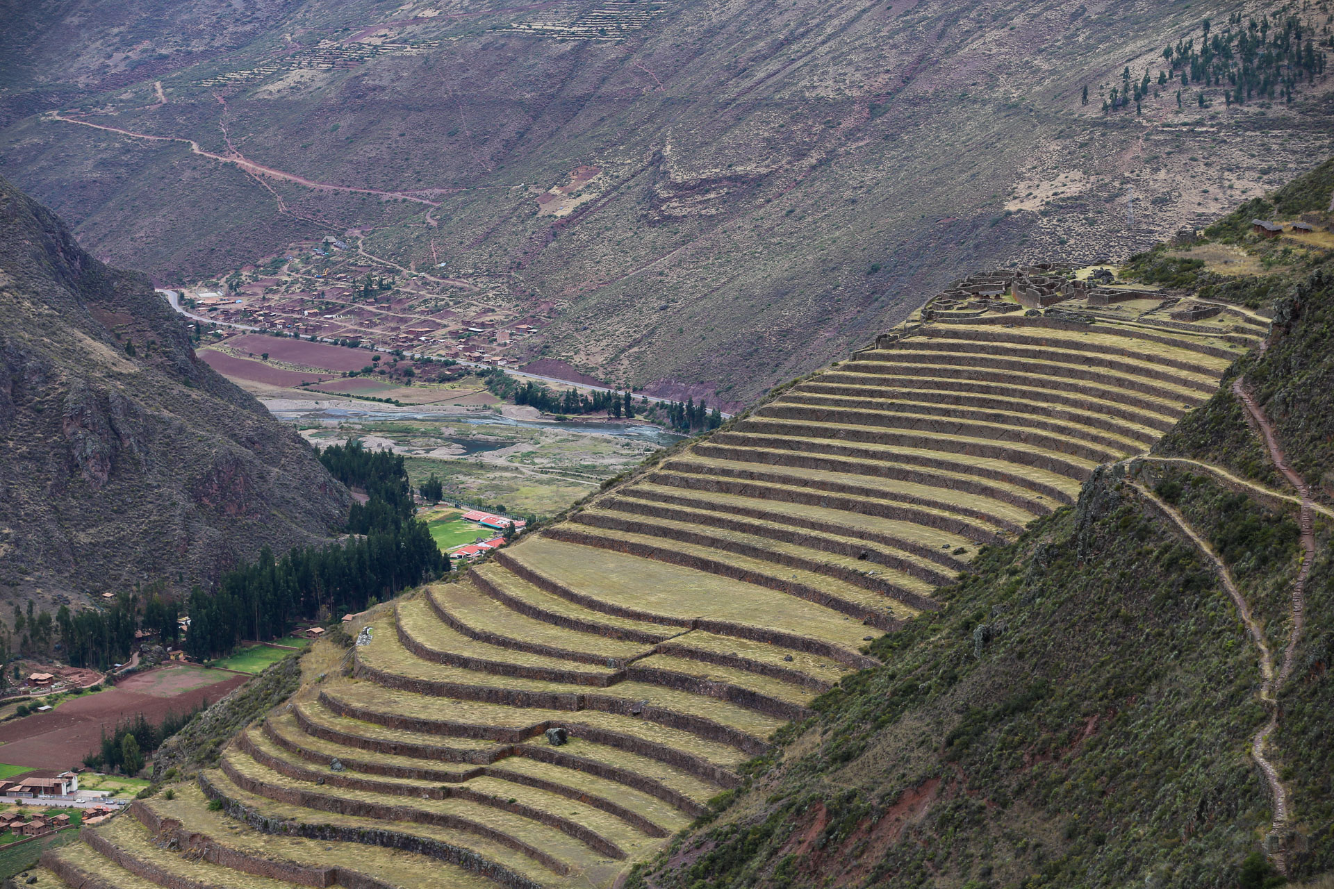 Au fond de la vallée, quelques 400m plus bas - Pisac