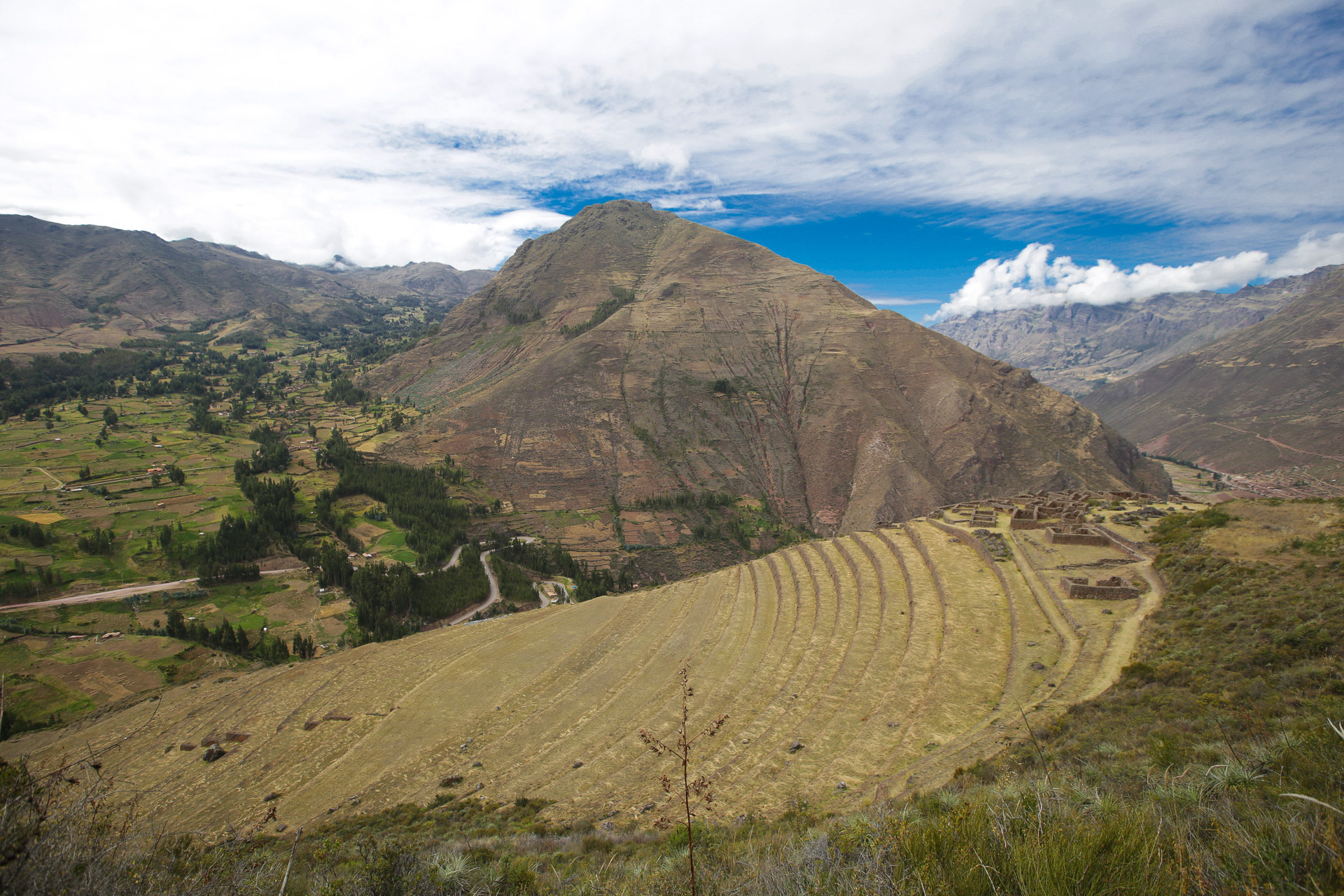 Différentes zones urbaines se répartissaient dans l'immensité du territoire de Pisac - Pisac