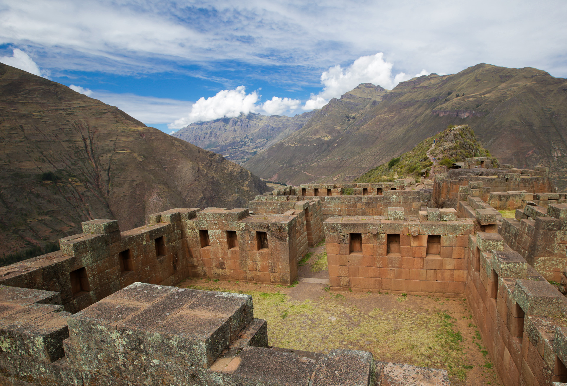 Le quartier des temples et des observatoires solaires : Intihuatana - Pisac