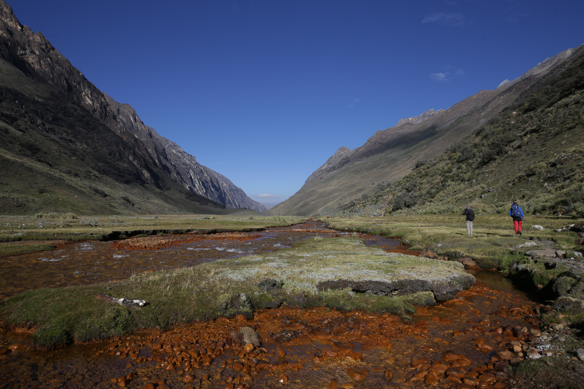 La quebrada Quilcayhuanca