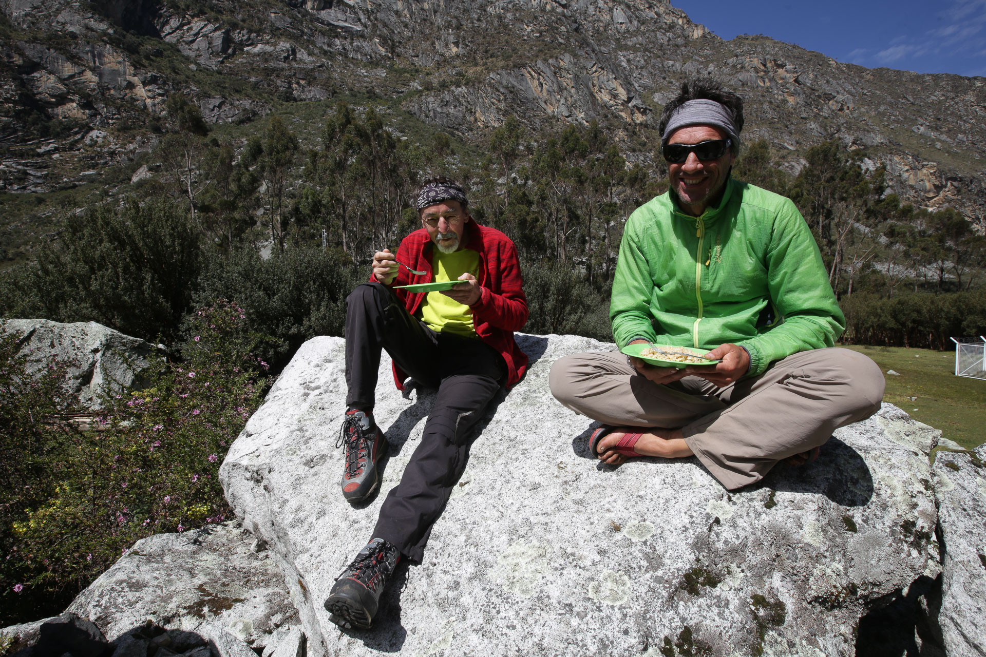 La quebrada Quilcayhuanca