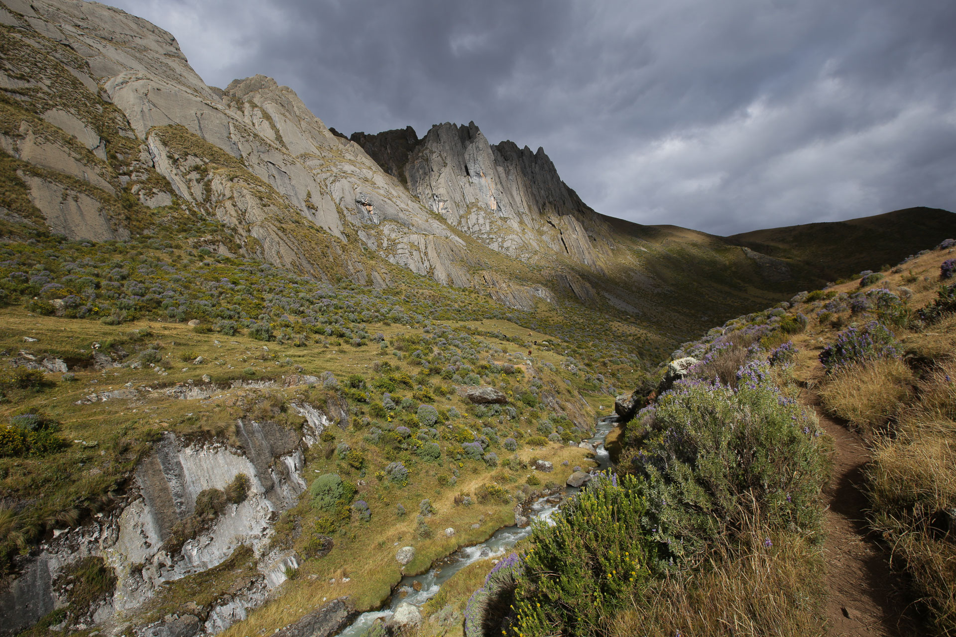 Cols Tapush et Yaucha Punta