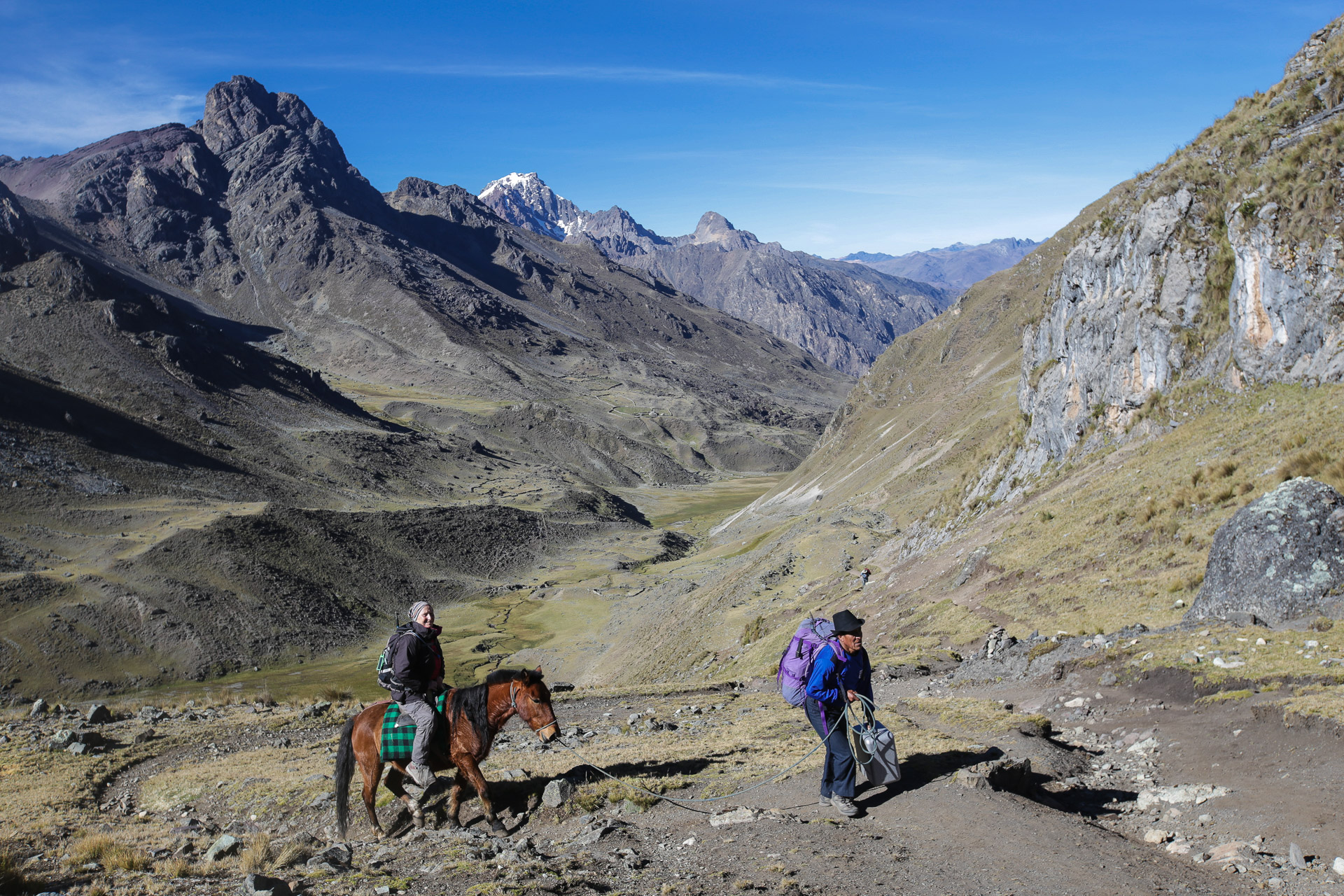 Cols Tapush et Yaucha Punta