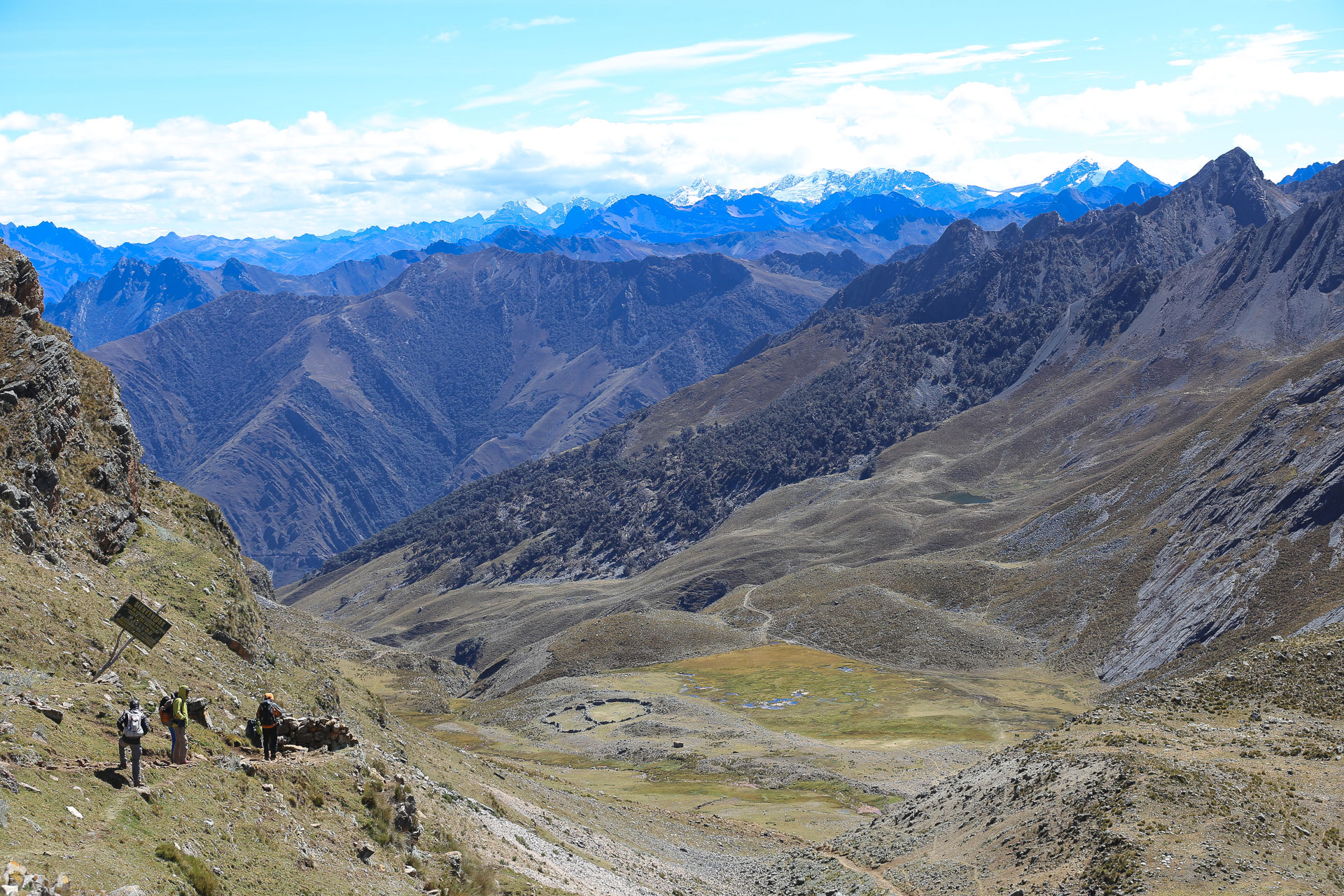 Cols Tapush et Yaucha Punta