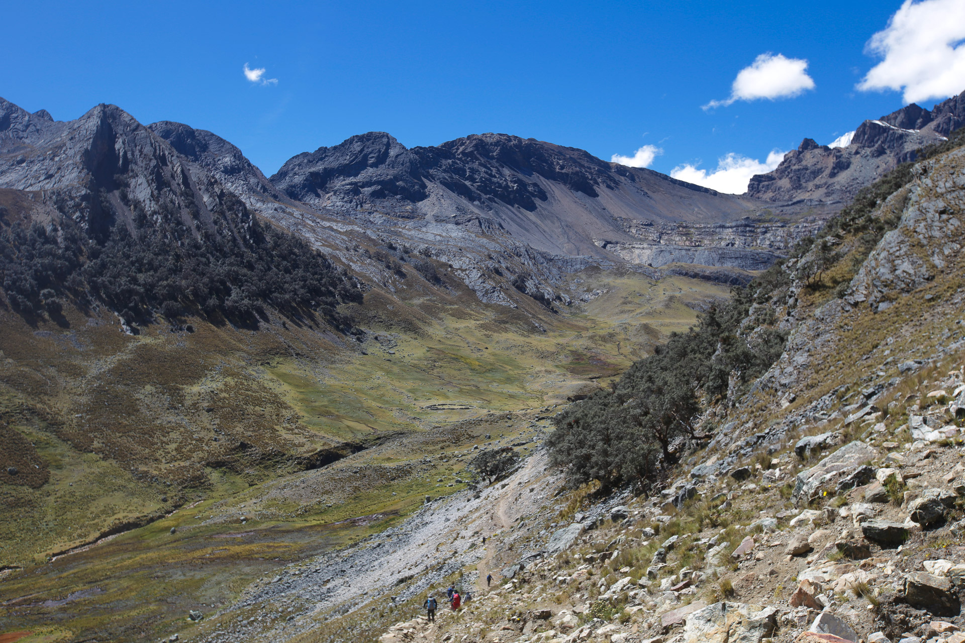 Cols Tapush et Yaucha Punta